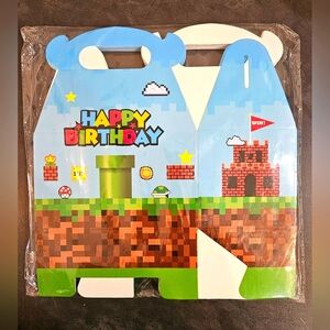 .NIB 16 qty Mario party favor boxes